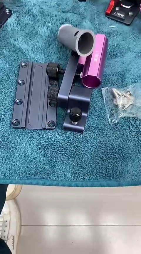 前置炮台粉色平板