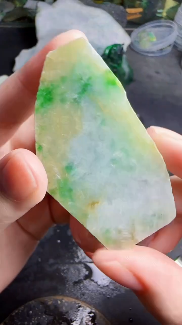 未镶嵌挂件翡翠天然翡翠052
