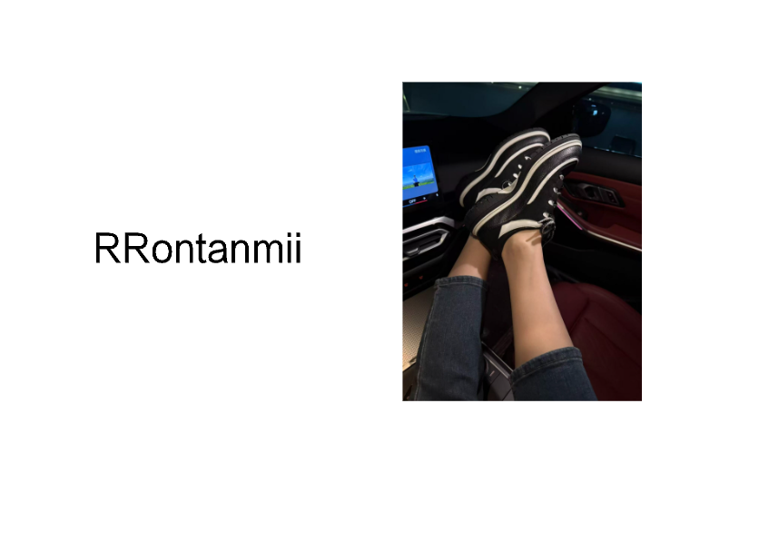 25c黑白增高德训鞋新款百搭网格平底