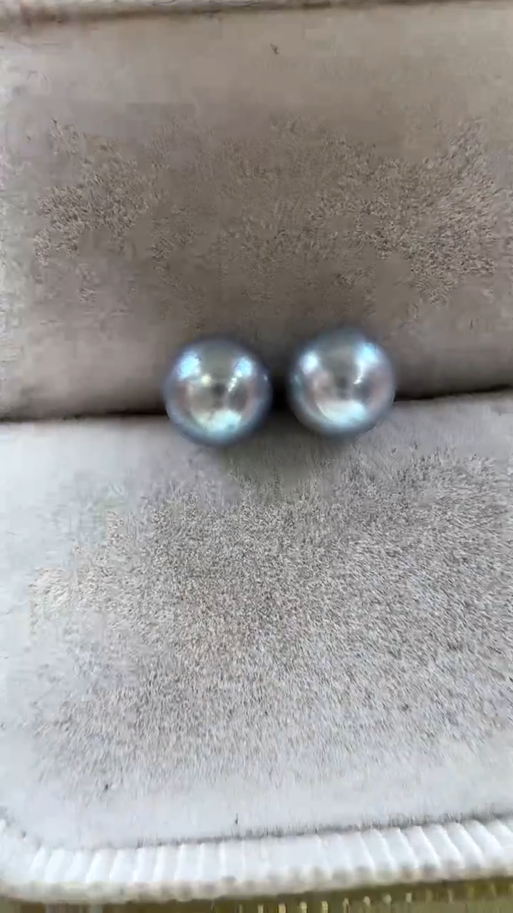 【闪购商品】海水珍珠耳饰18K金镶嵌清货