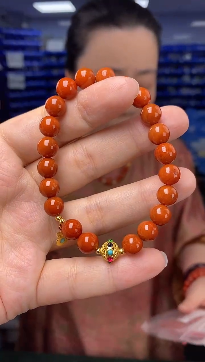 未镶嵌手链南红玛瑙DSL6541