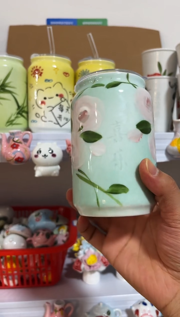 微瑕手绘餐饮具玲珑