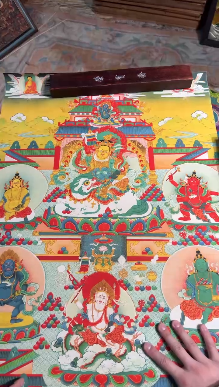 卷轴画卷轴画奥奥的唐卡