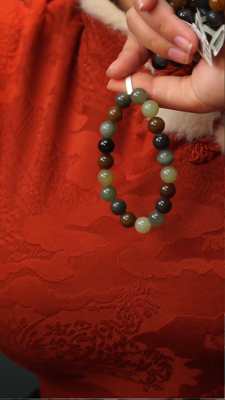 未镶嵌手串和田玉A004