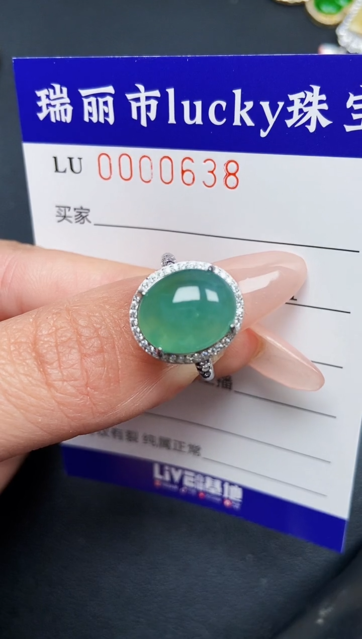 【闪购商品】翡翠颈饰银S925镶嵌0638