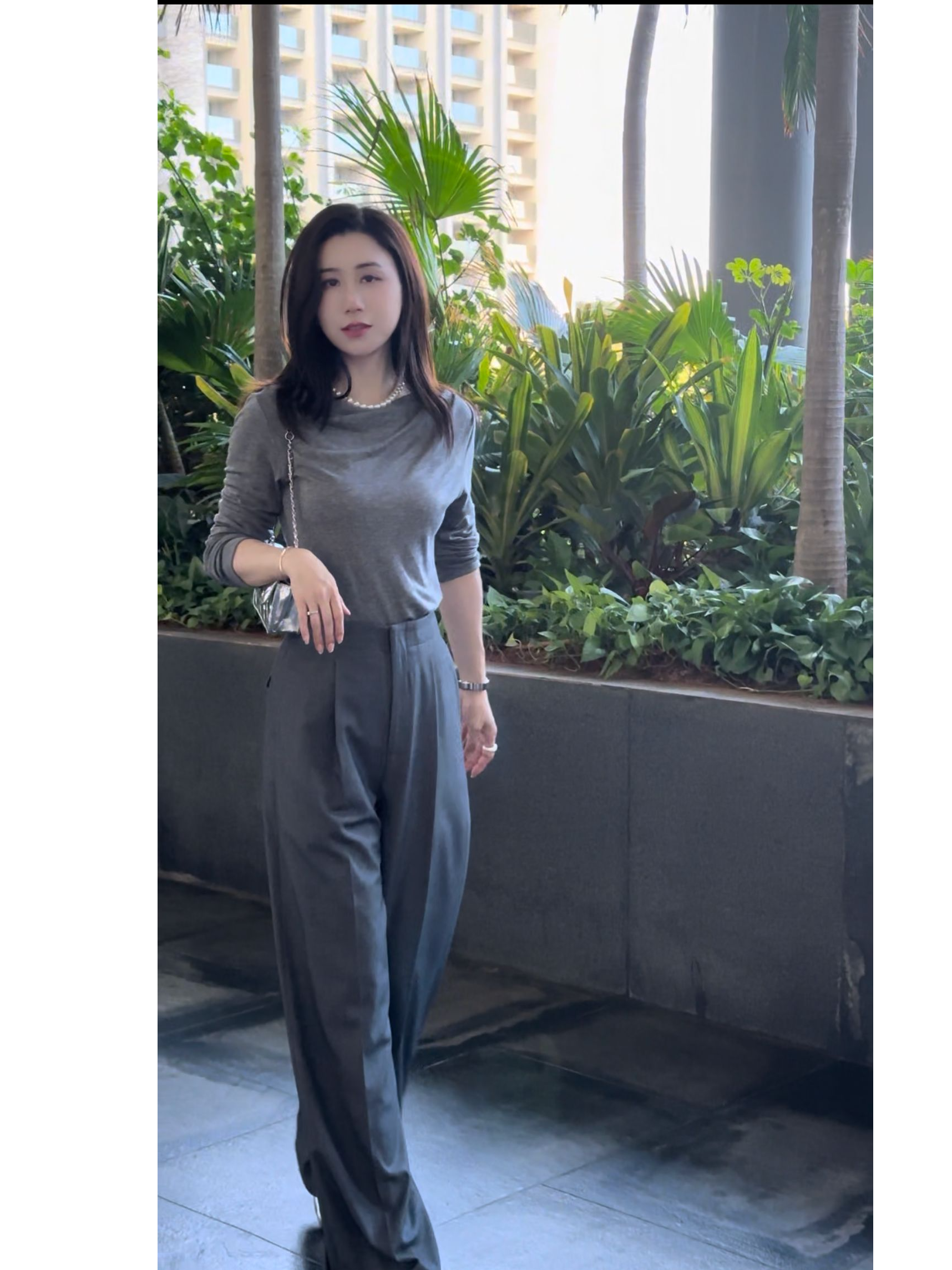 【MZMT】25款“春夏款”阔腿裤时髦都市风设计感高腰显瘦百搭-68313