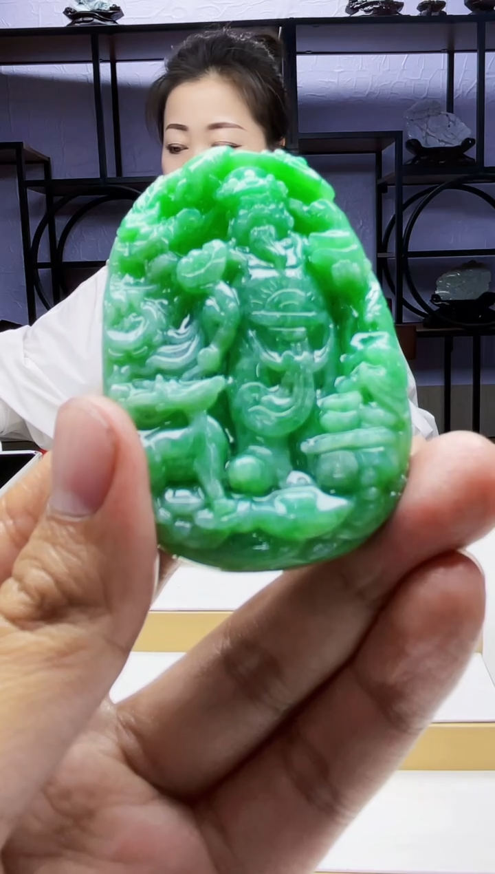 【闪购商品】定制翡翠未镶嵌毛货01220153