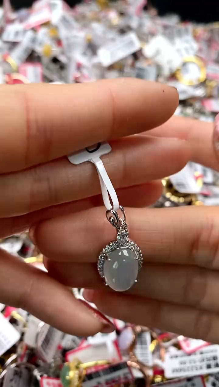 【闪购商品】翡翠戒指银S925镶嵌444444444    0