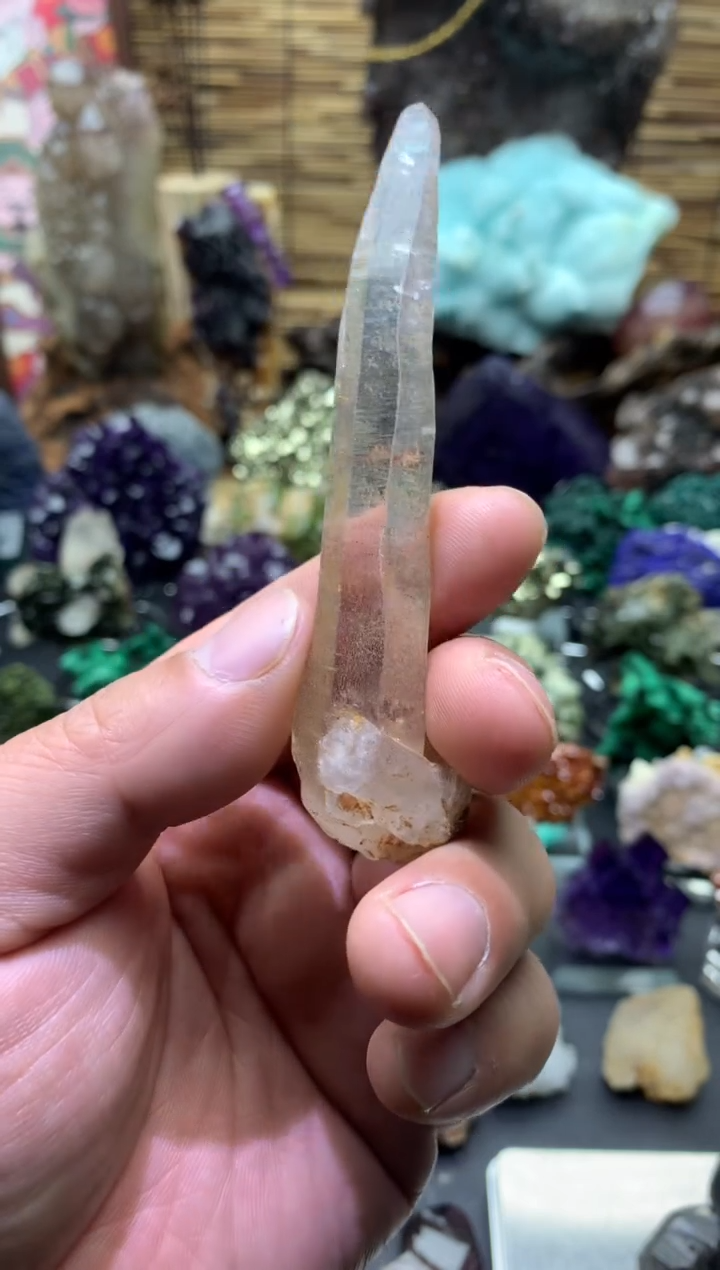 【闪购商品】紫晶珠宝半成品未镶嵌手术刀水晶