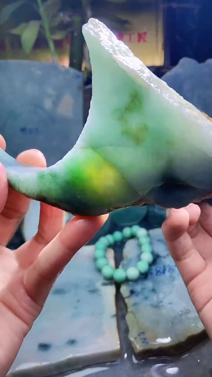 未镶嵌挂件翡翠小雨195