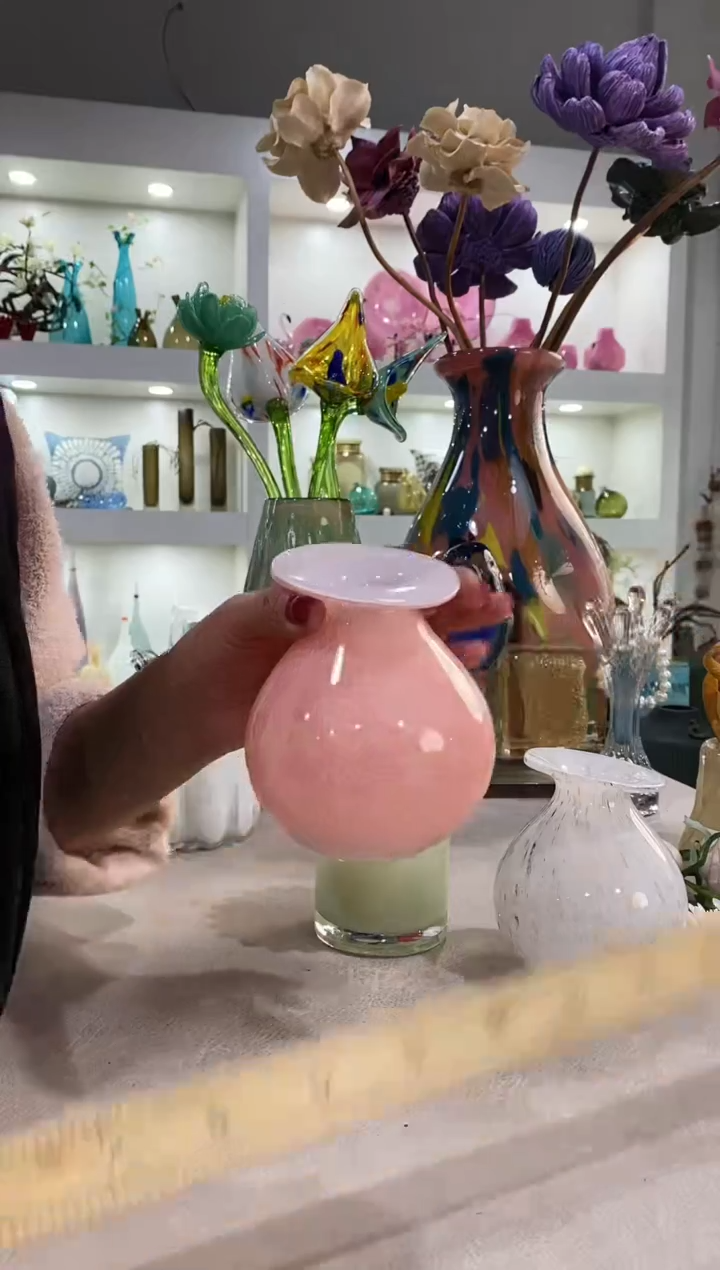 慕忆家手作琉璃花瓶