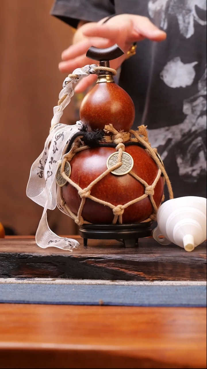 1781号精品大漆葫芦防腐防渗装水茶酒