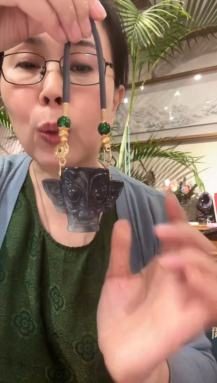 【闪购商品】翡翠颈饰未镶嵌国风