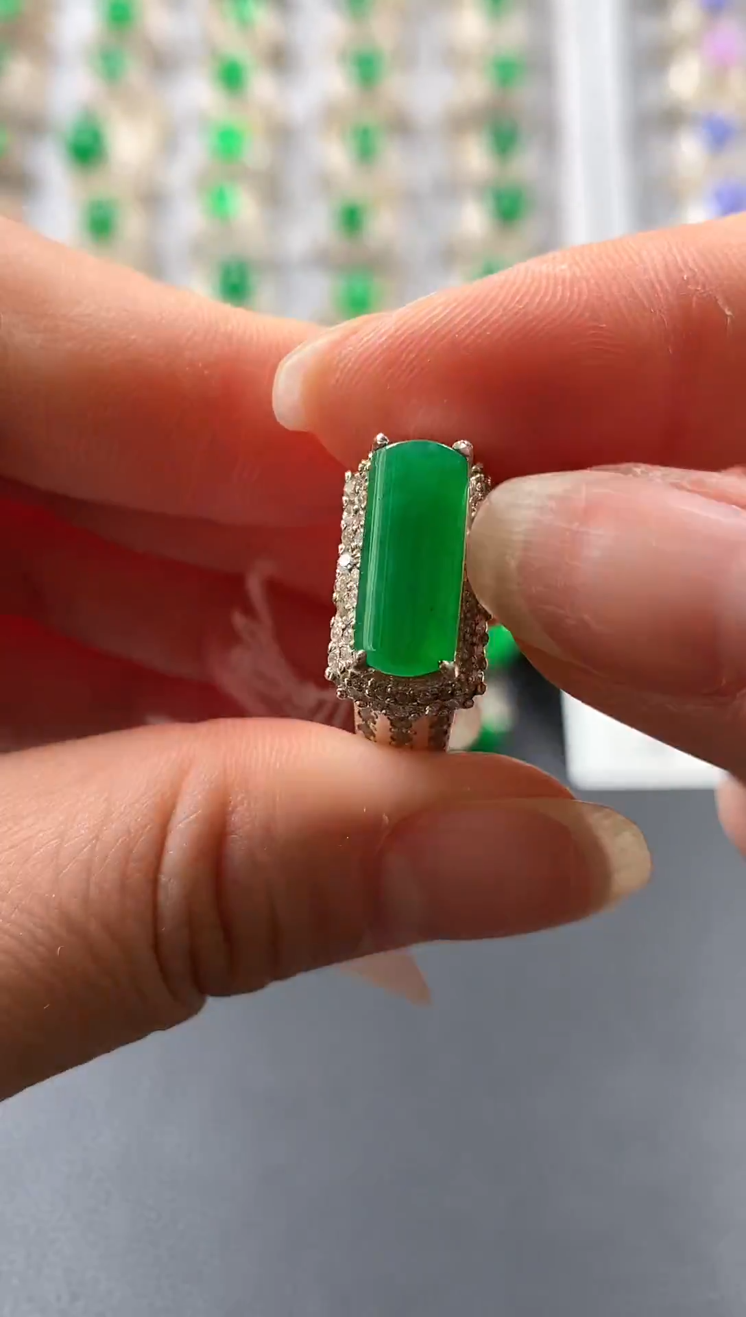 【闪购商品】定制翡翠未镶嵌璟瑶翡翠304