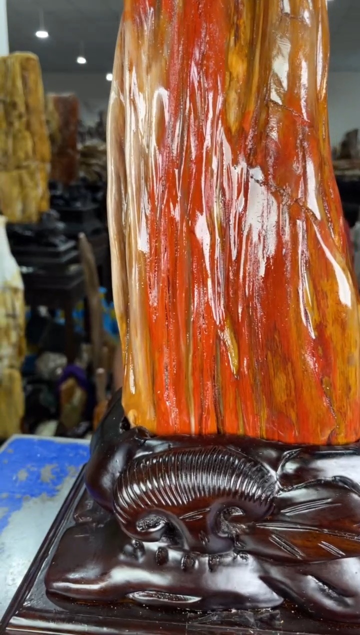 硅化玉摆件未镶嵌25