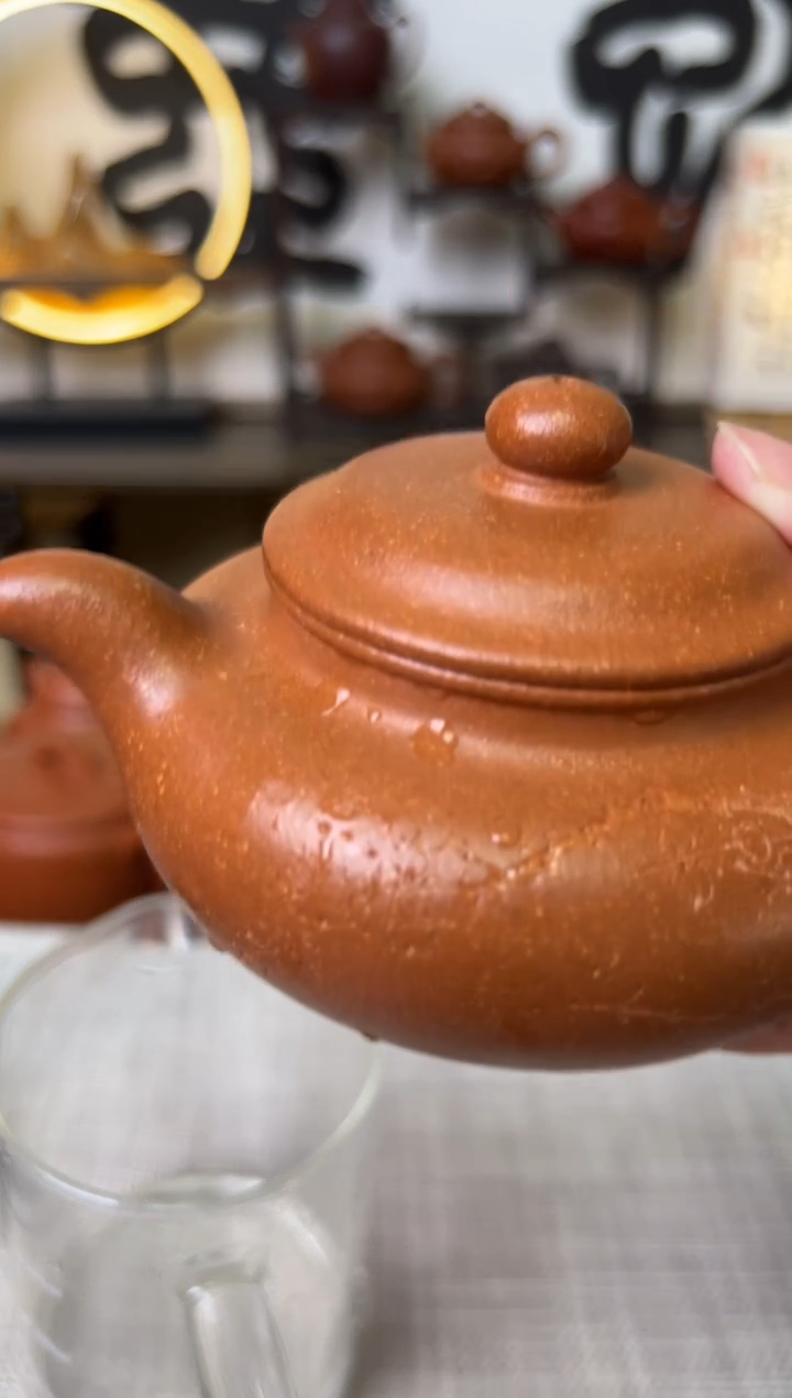 【闪购商品】段泥茶壶原矿仿古壶黄降坡200cc