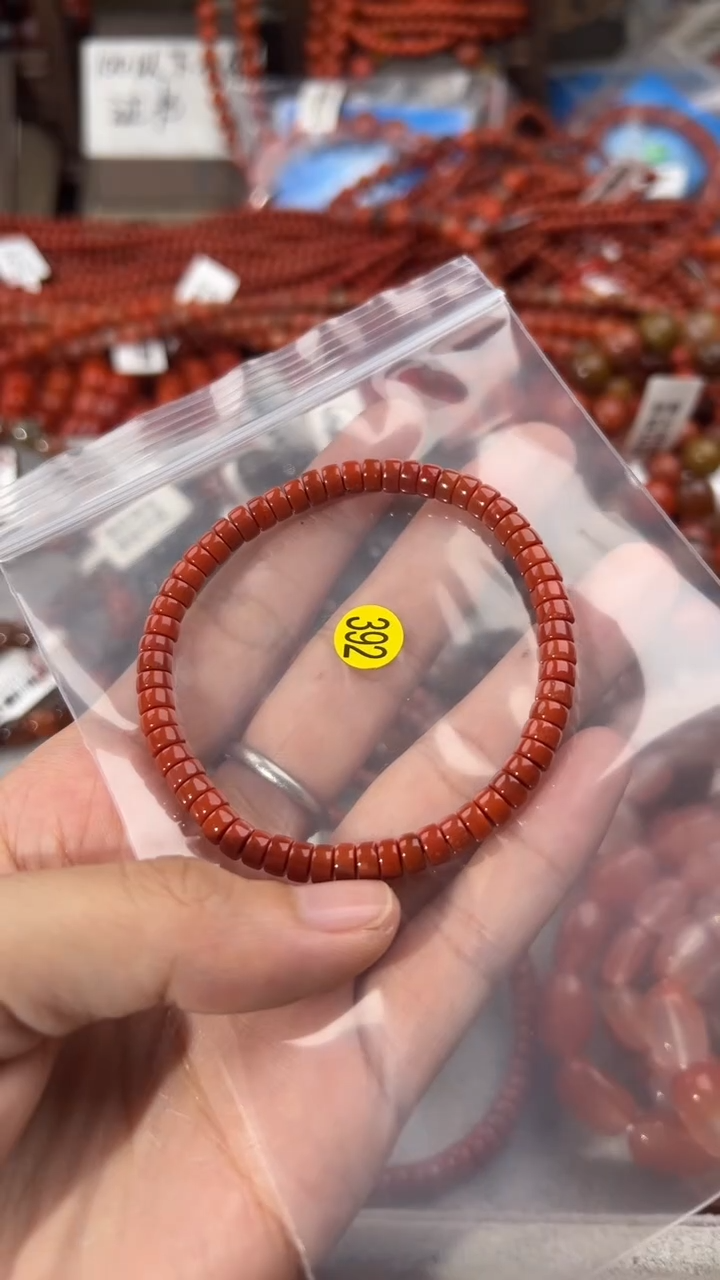 南红玛瑙手串未镶嵌6