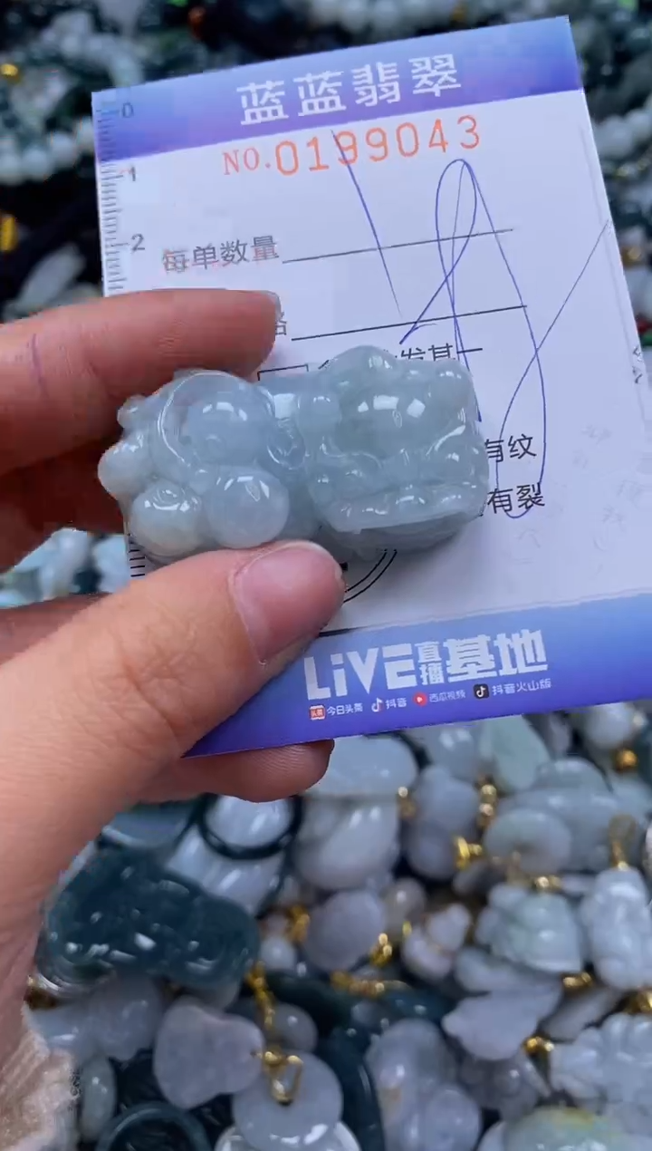 翡翠未镶嵌颈饰闪购0199043