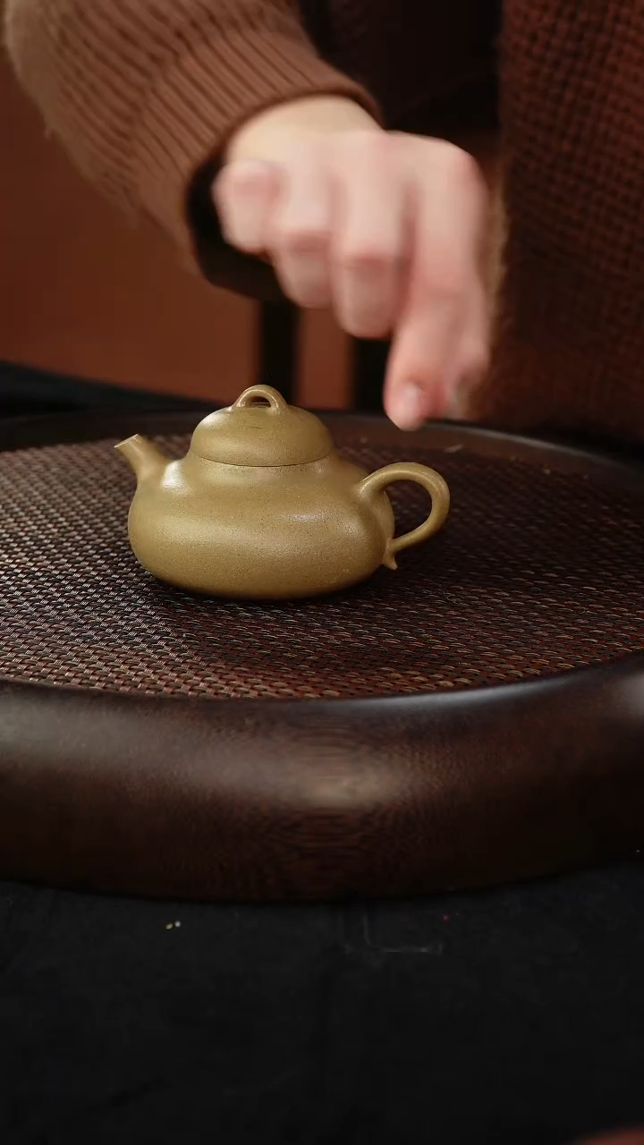 茶壶紫砂乳瓢 青段