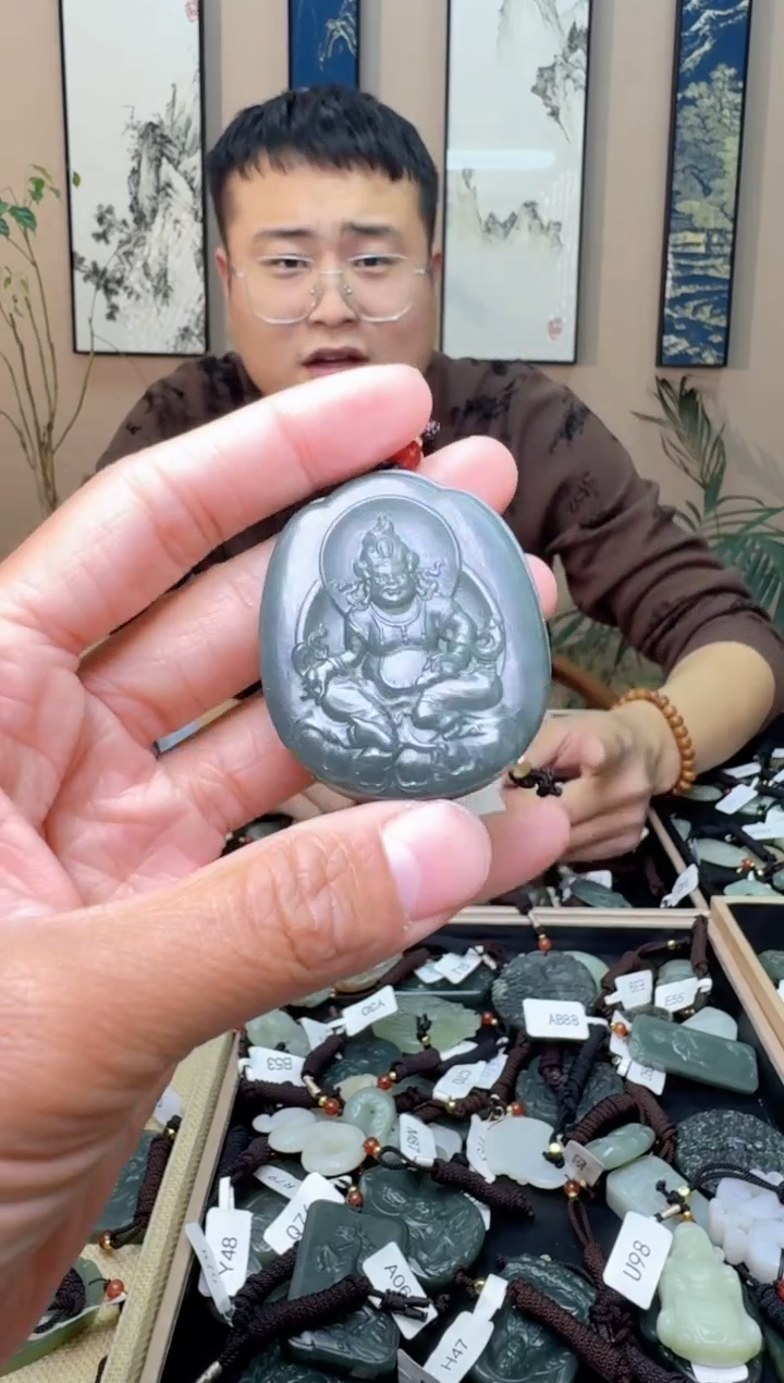 【闪购商品】和田玉挂件未镶嵌1