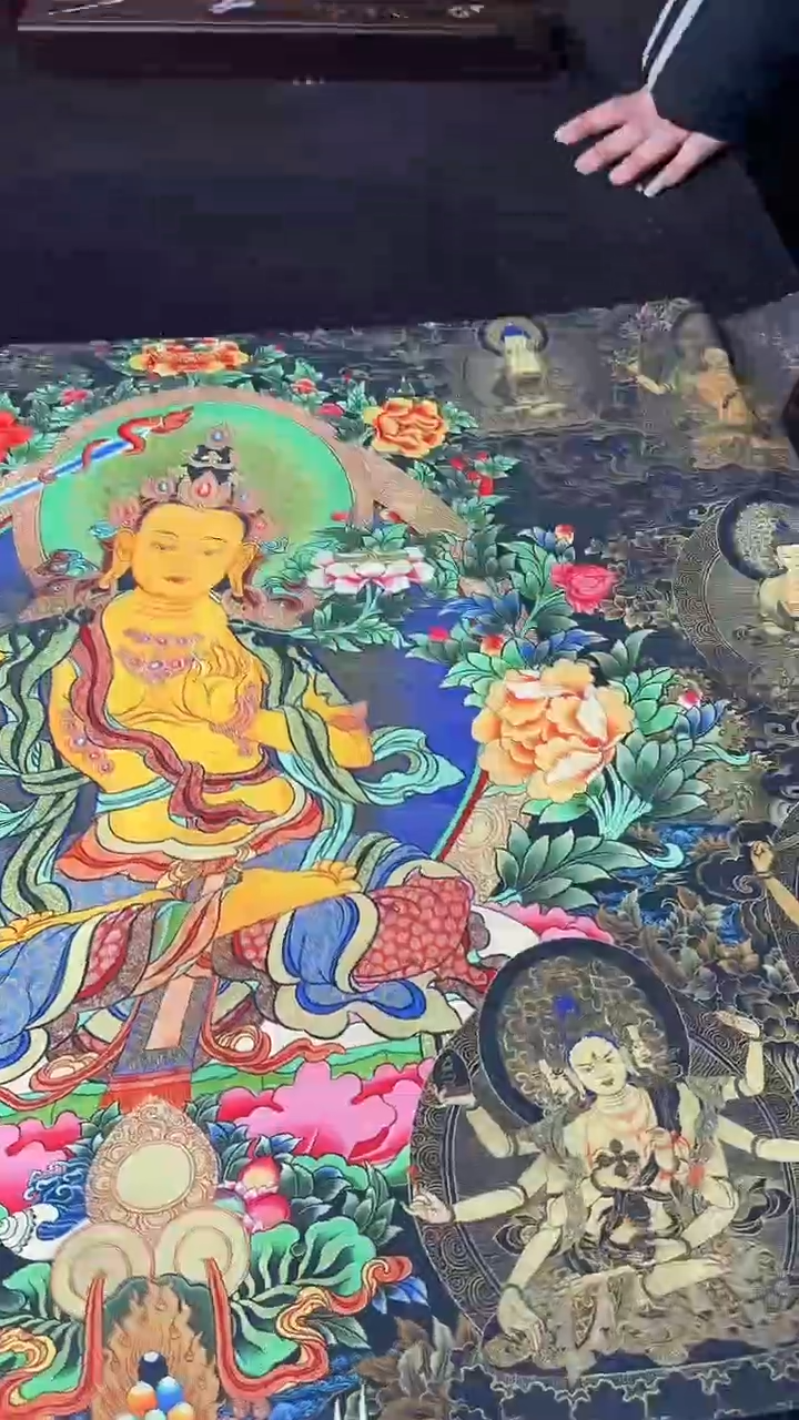 卷轴画藏式珍藏彩绘艺术馆12