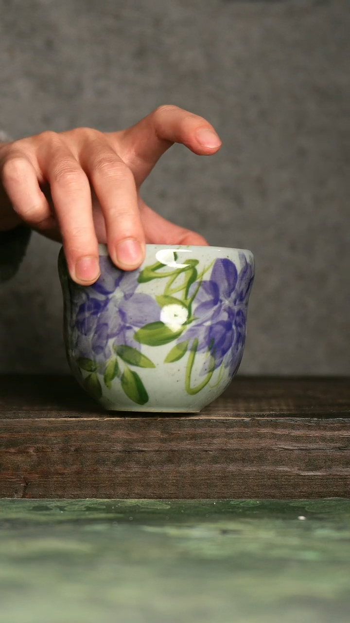 【闪购商品】青诗集手工手绘瓷器