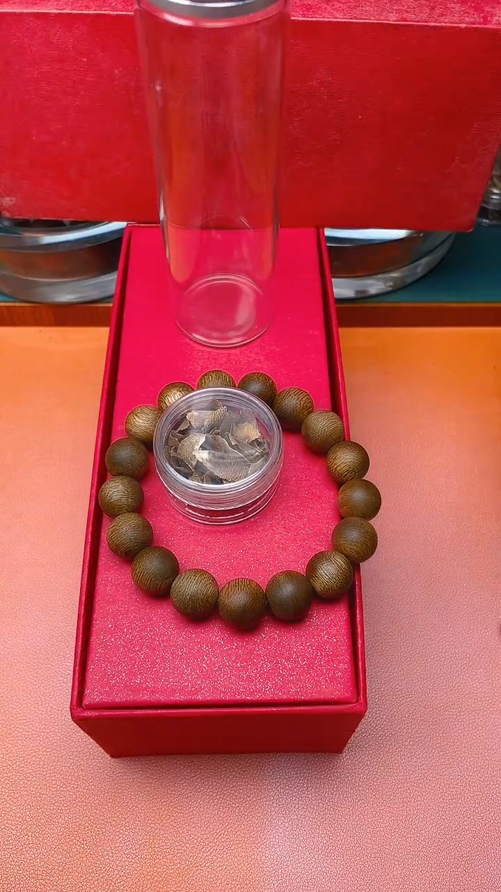 【闪购商品】沉香手串海南金沙叶1.2单圈B1283642