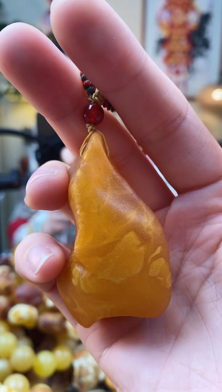 【闪购商品】蜜蜡颈饰未镶嵌吊坠