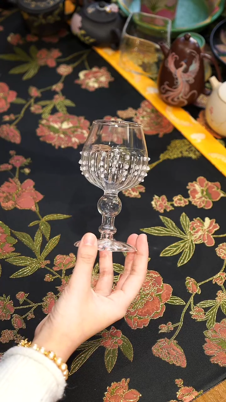 【闪购商品】瓷片高脚杯大碗茶的茶器