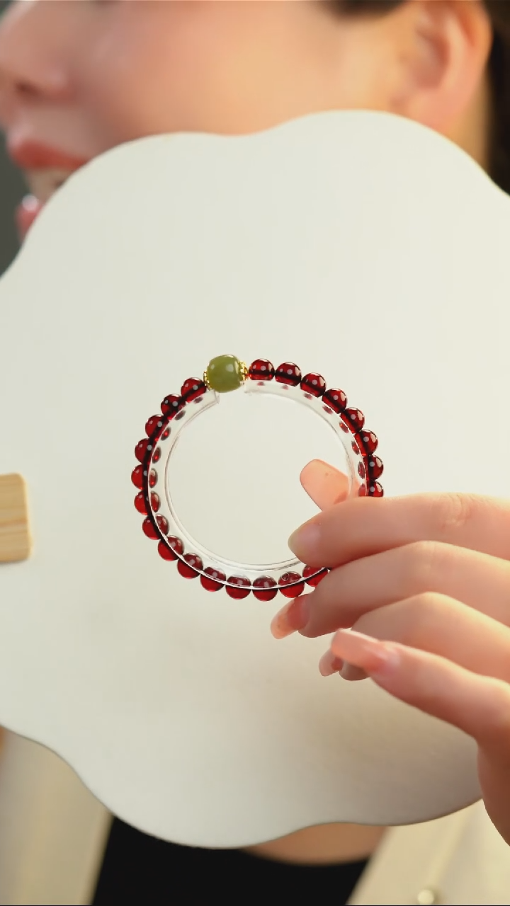 【闪购商品】血珀手链未镶嵌7+血珀设计款手串