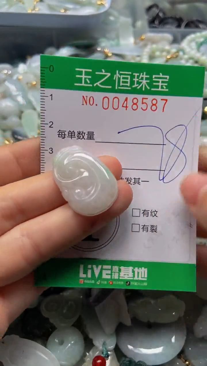 【闪购商品】翡翠颈饰未镶嵌闪购0048587