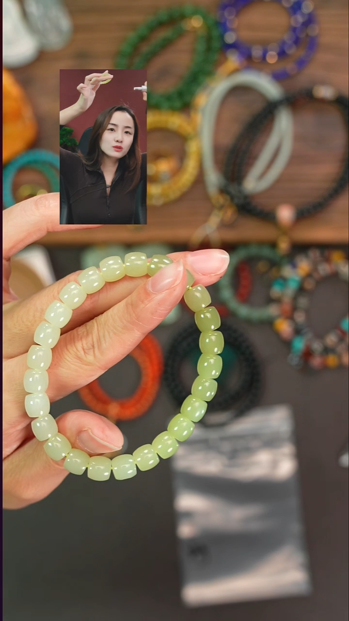 未镶嵌手串和田玉用*哥遇见文玩品质回血