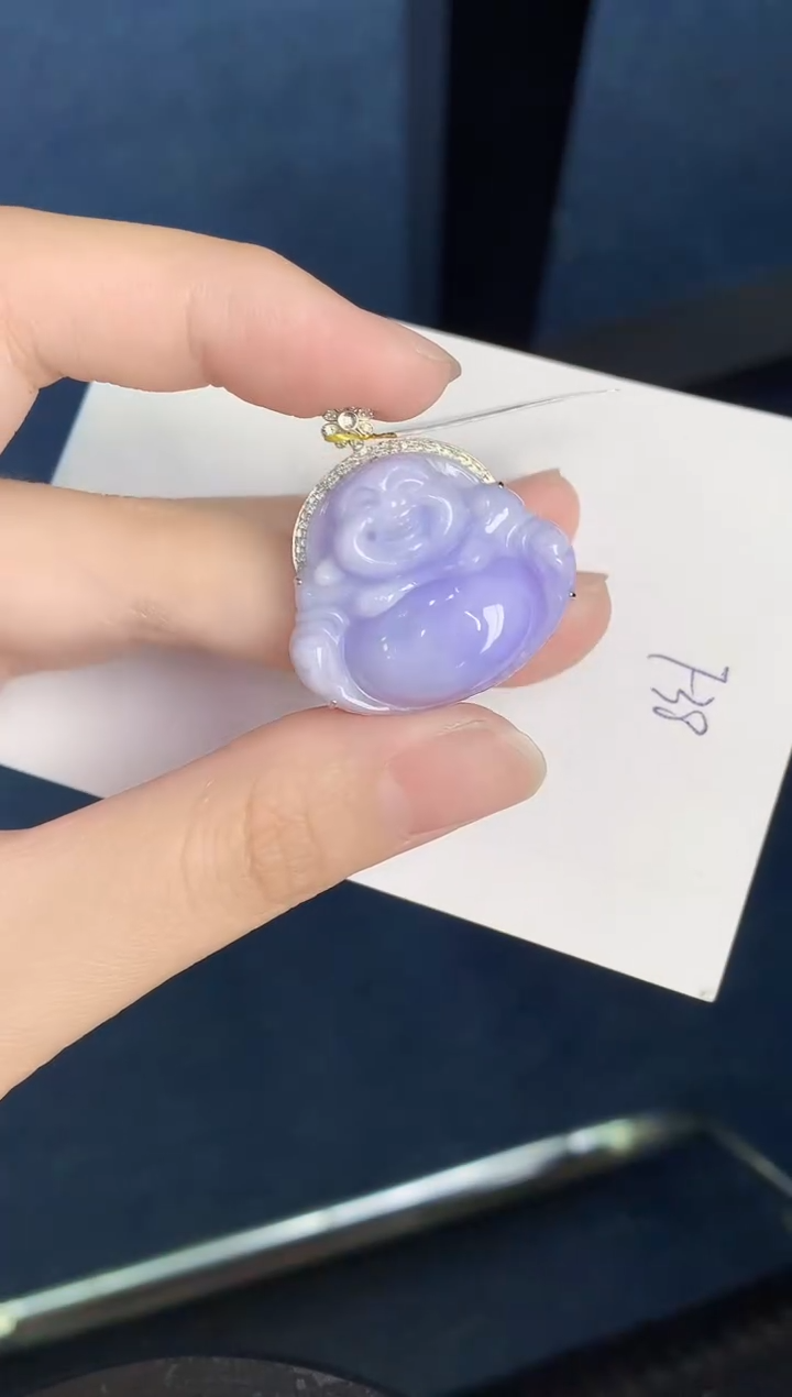 【闪购商品】翡翠颈饰18K金镶嵌000000000