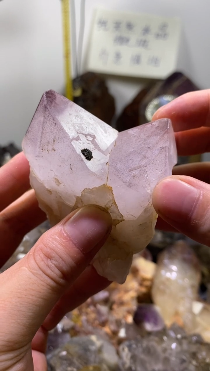 未镶嵌珠宝半成品水晶29号178g四川超七花园水晶