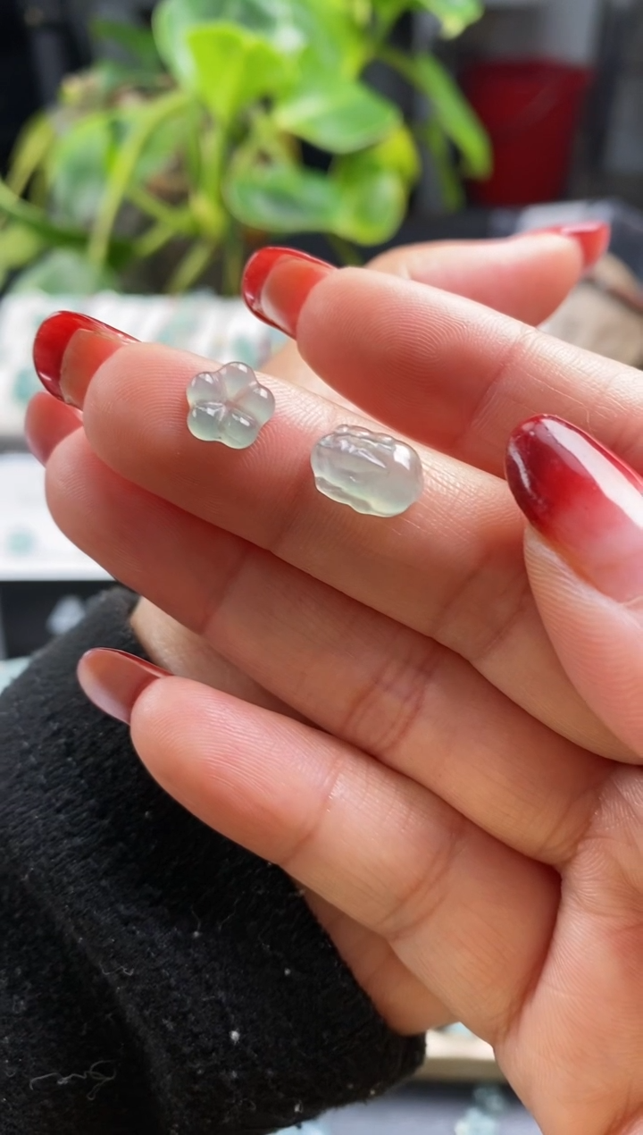 【闪购商品】翡翠散珠貔貅+小花