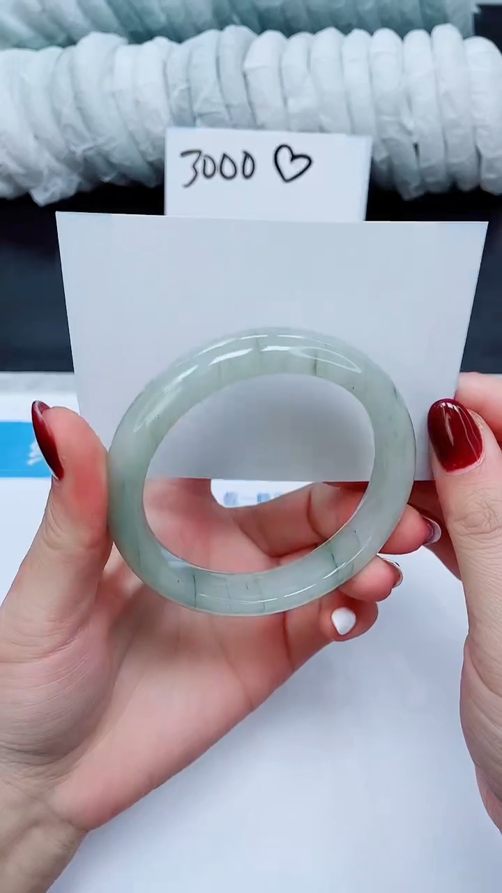 未镶嵌手镯石英质玉A32-57`58`59