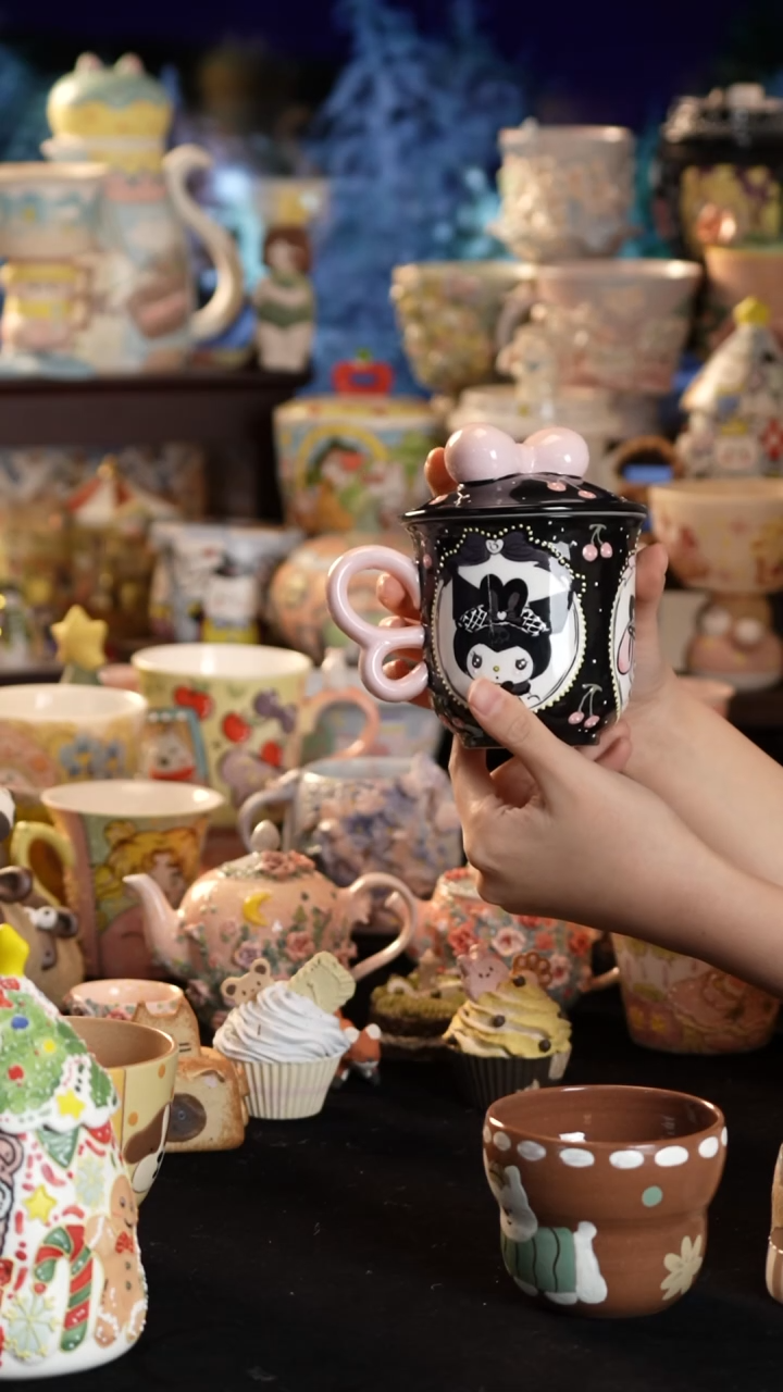 其他陶景德镇釉下彩手绘设计师款陶瓷