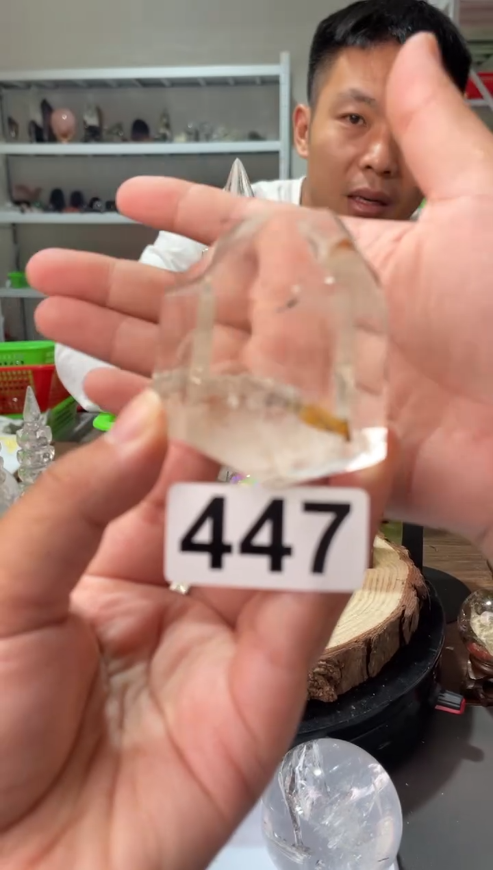 未镶嵌水晶大型摆件（非配饰）黄水晶随形447
