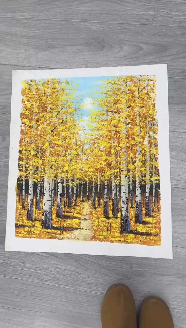 【闪购商品】油画仅画芯不带框50*60CM