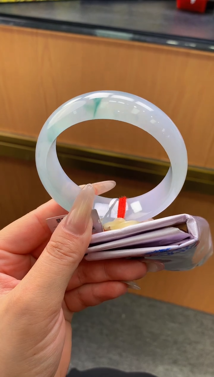 未镶嵌手镯翡翠-F258-正圈59.3-全款25万-定金2万