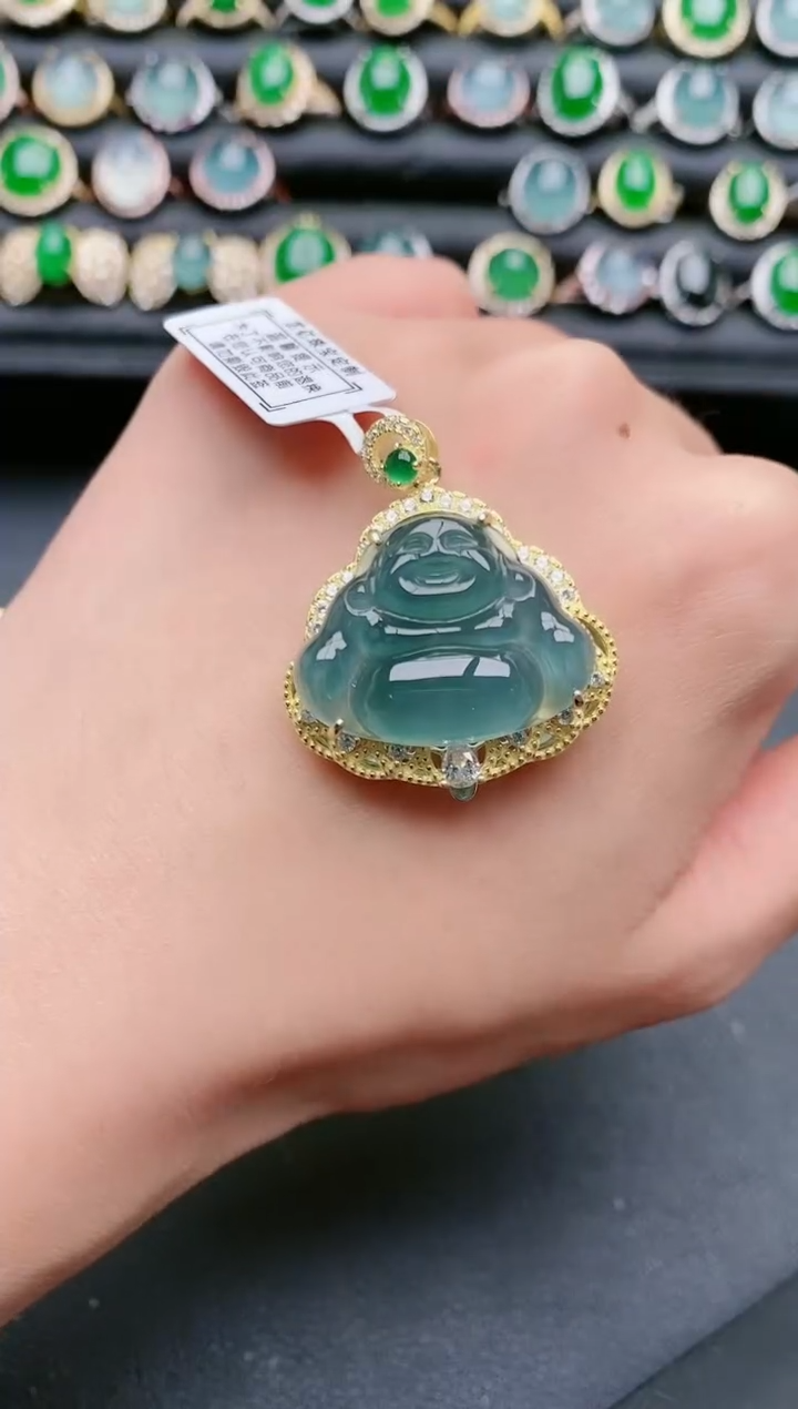 【闪购商品】翡翠戒指银S925镶嵌1111111