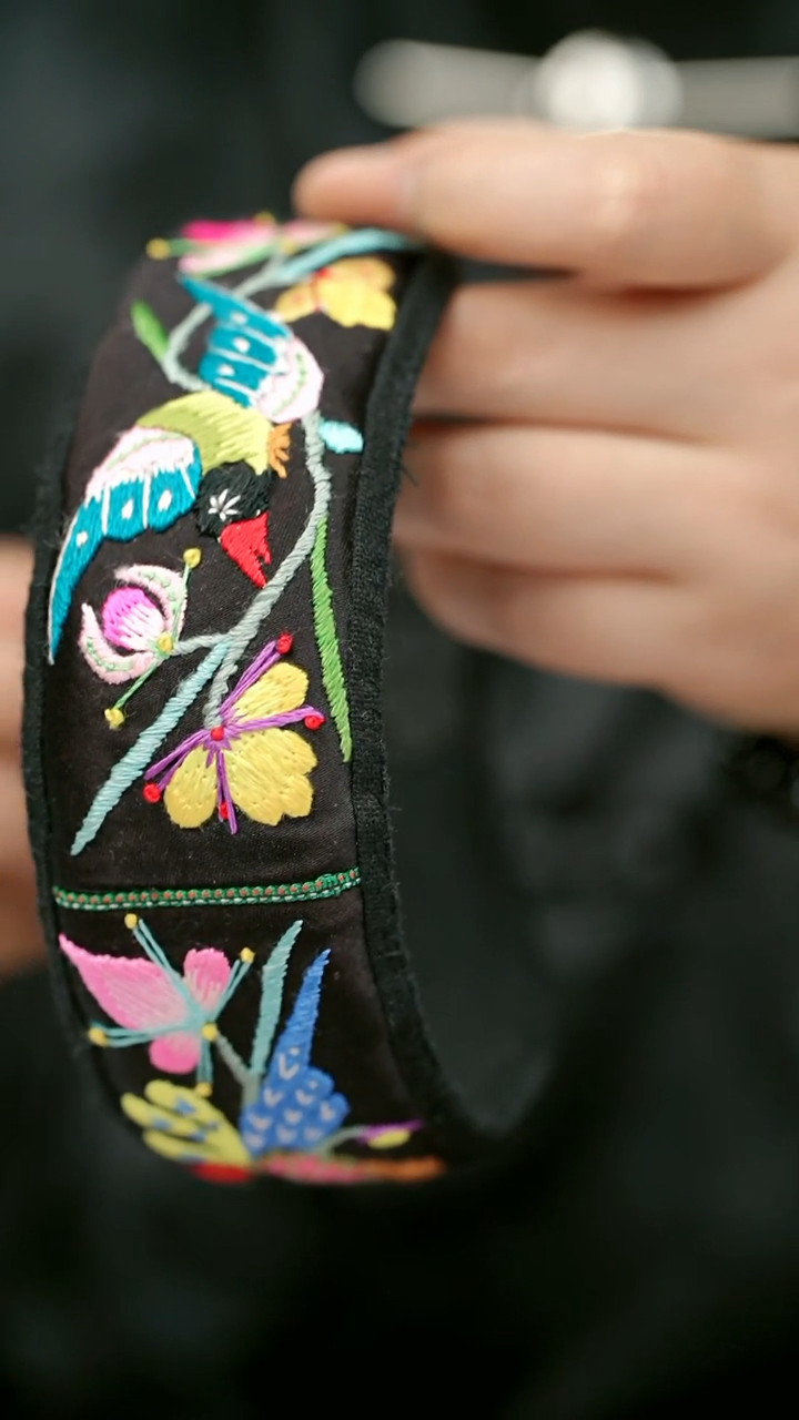 织绣L531黔东南苗族刺绣