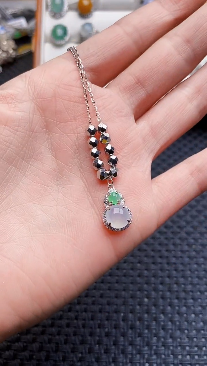 银S925镶嵌戒指翡翠1460