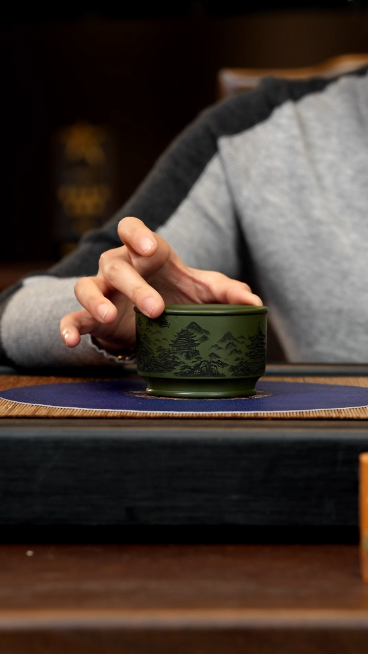 【闪购商品】紫砂茶壶团团紫砂精选主人杯