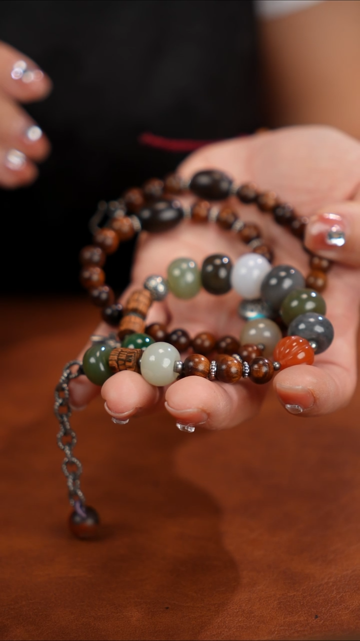 未镶嵌手链和田玉账**常1