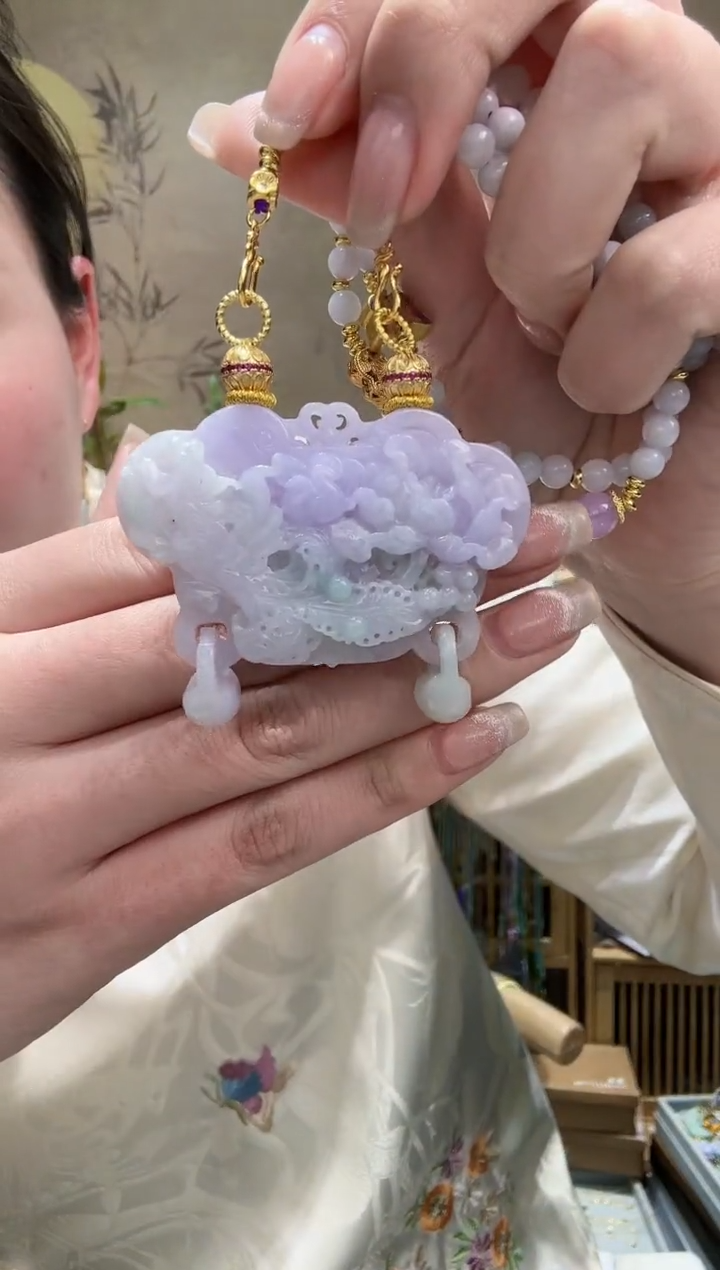 【闪购商品】翡翠颈饰未镶嵌吊坠