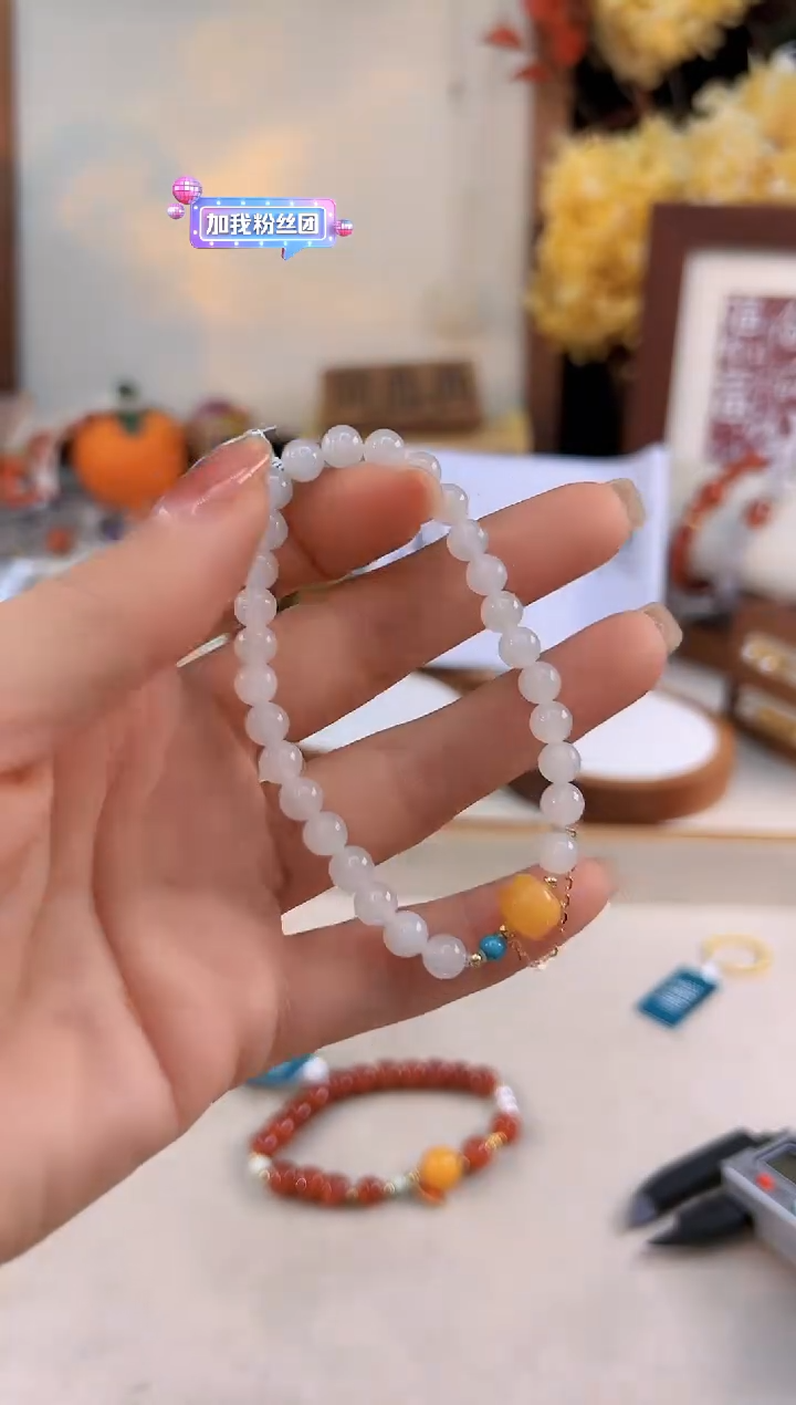 【闪购商品】和田玉手饰18K金镶嵌@@B921D015102