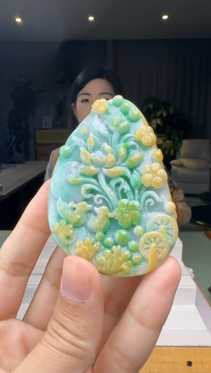 【闪购商品】翡翠颈饰未镶嵌XM@@960Q3J15222