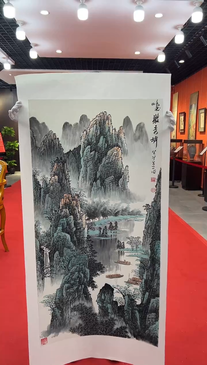 【闪购商品】国画道一老师亲笔绘画作品B71