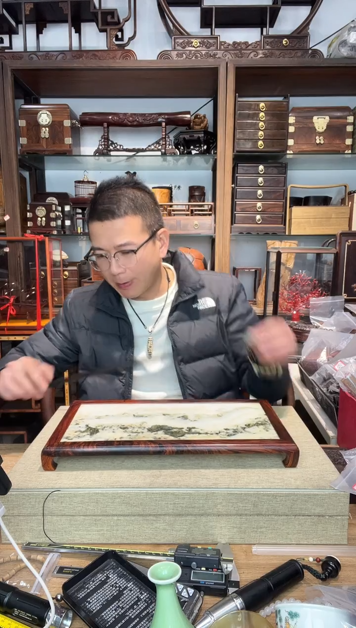 乌木类书架897微凹云石干泡台